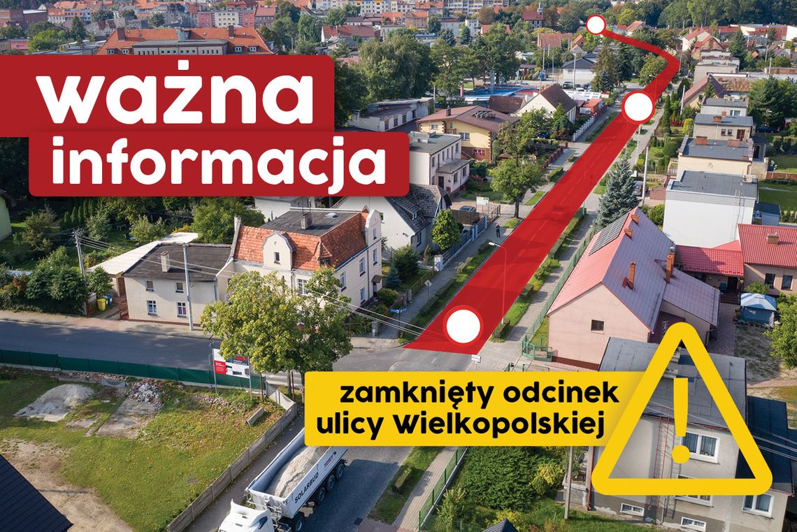 Uwaga, remont - droga zamknięta