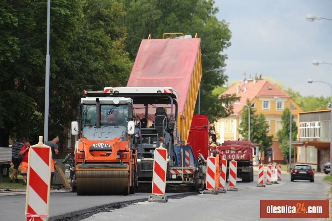 Roboty na Rzemieślniczej idą w ekspresowym tempie