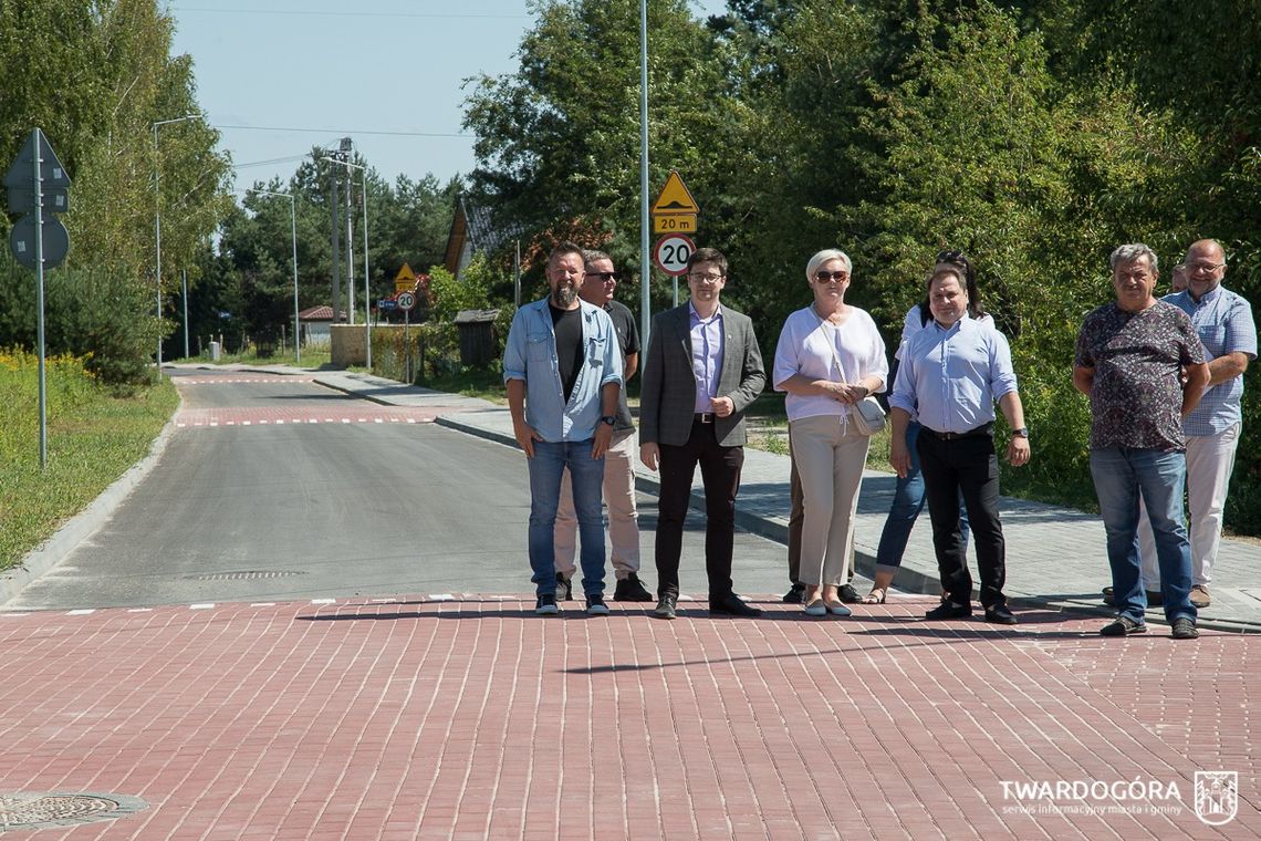 Zakończyła się budowa ulic Kmicica i Basieńki w Twardogórze