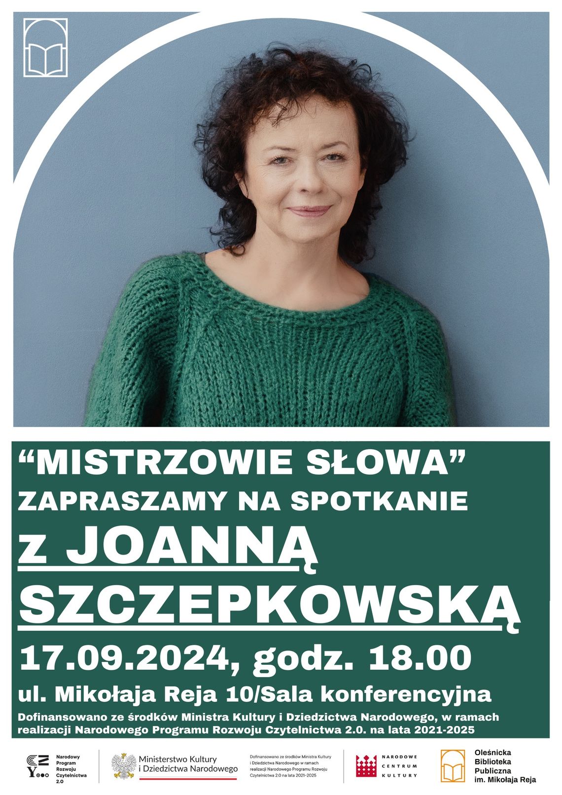 Joanna Szczepkowska przyjedzie do Oleśnicy