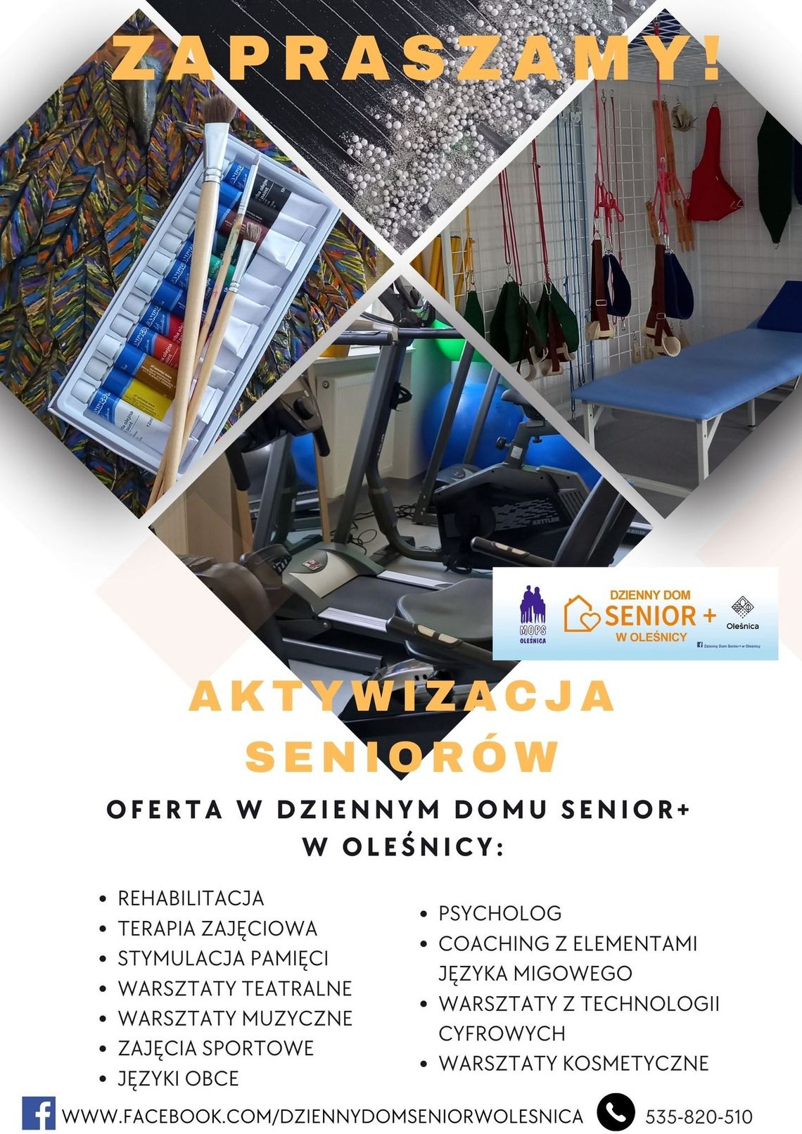 Dzienny Dom Senior+ w Oleśnicy zaprasza na dzień otwarty