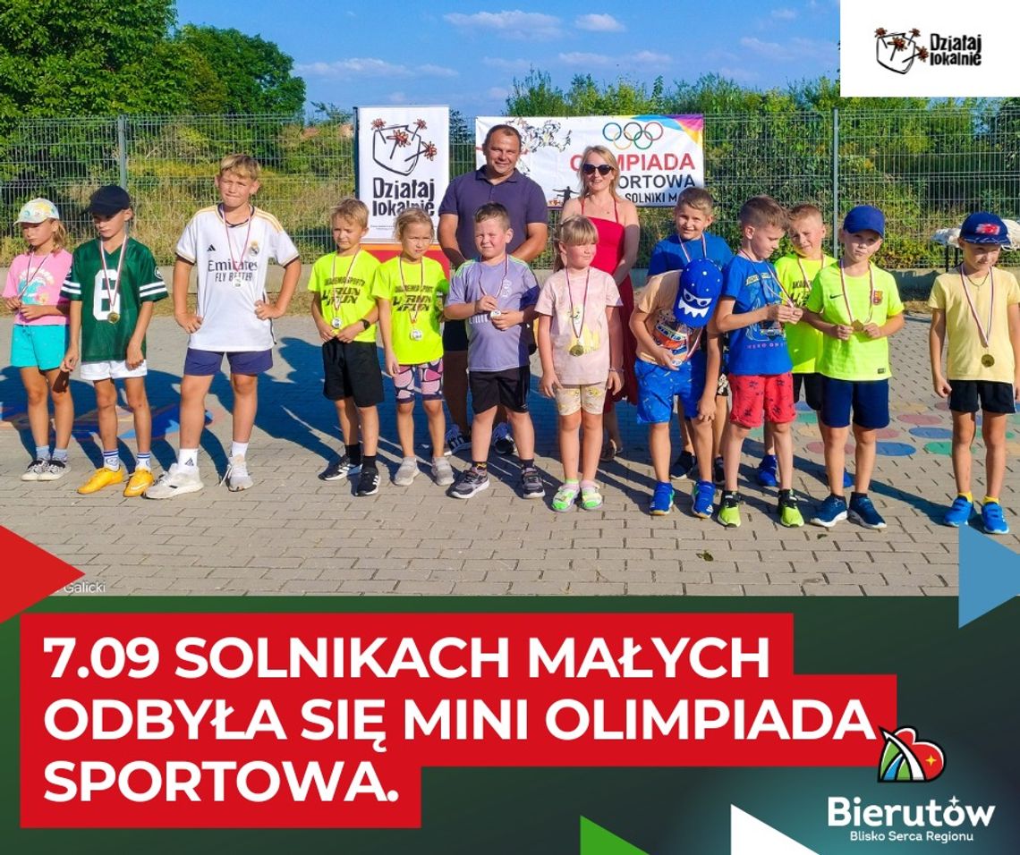 Miniolimpiada w Solnikach Małych