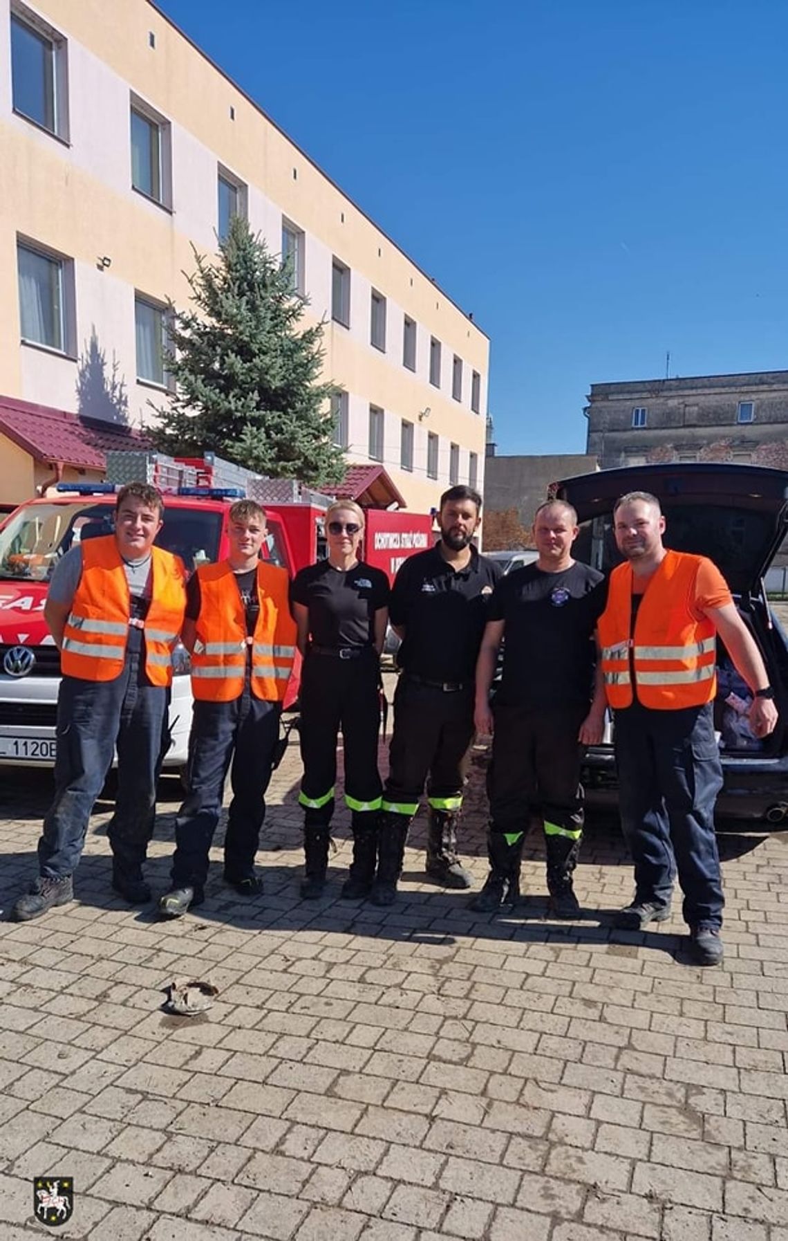 Kolejni druhowie OSP pomagają w Brzegu