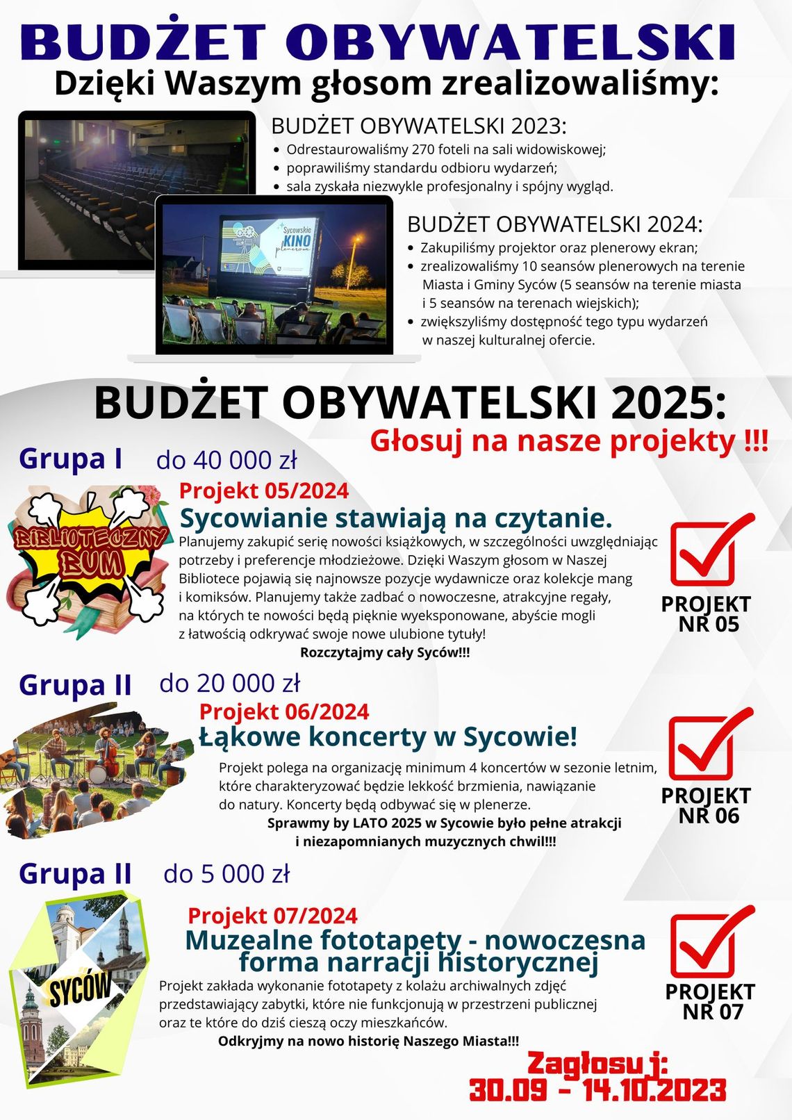 Centrum Kultury zachęca do głosowania