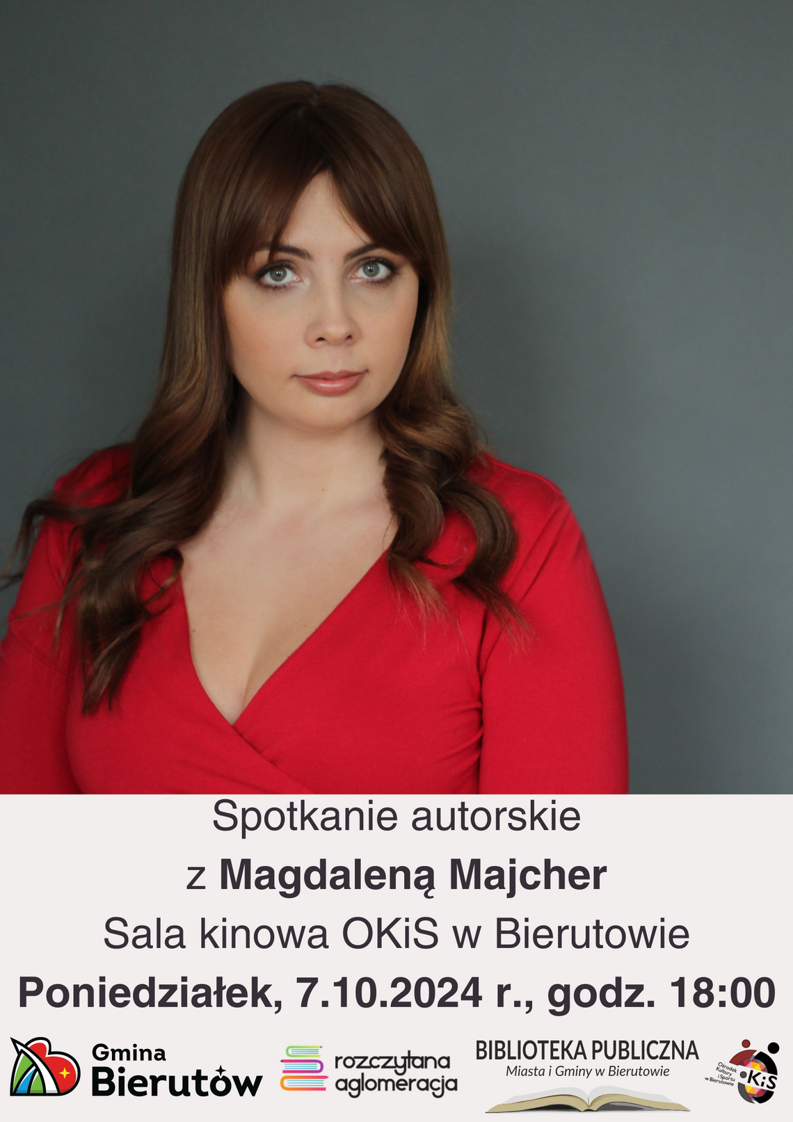 Spotkanie autorskie z pisarką Magdalena Majcher