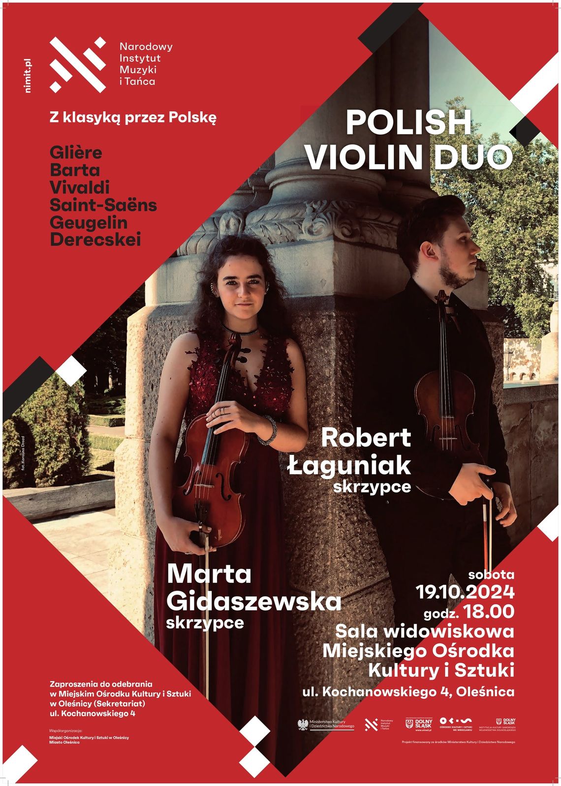 Zapraszamy na koncert Polish Violin Duo