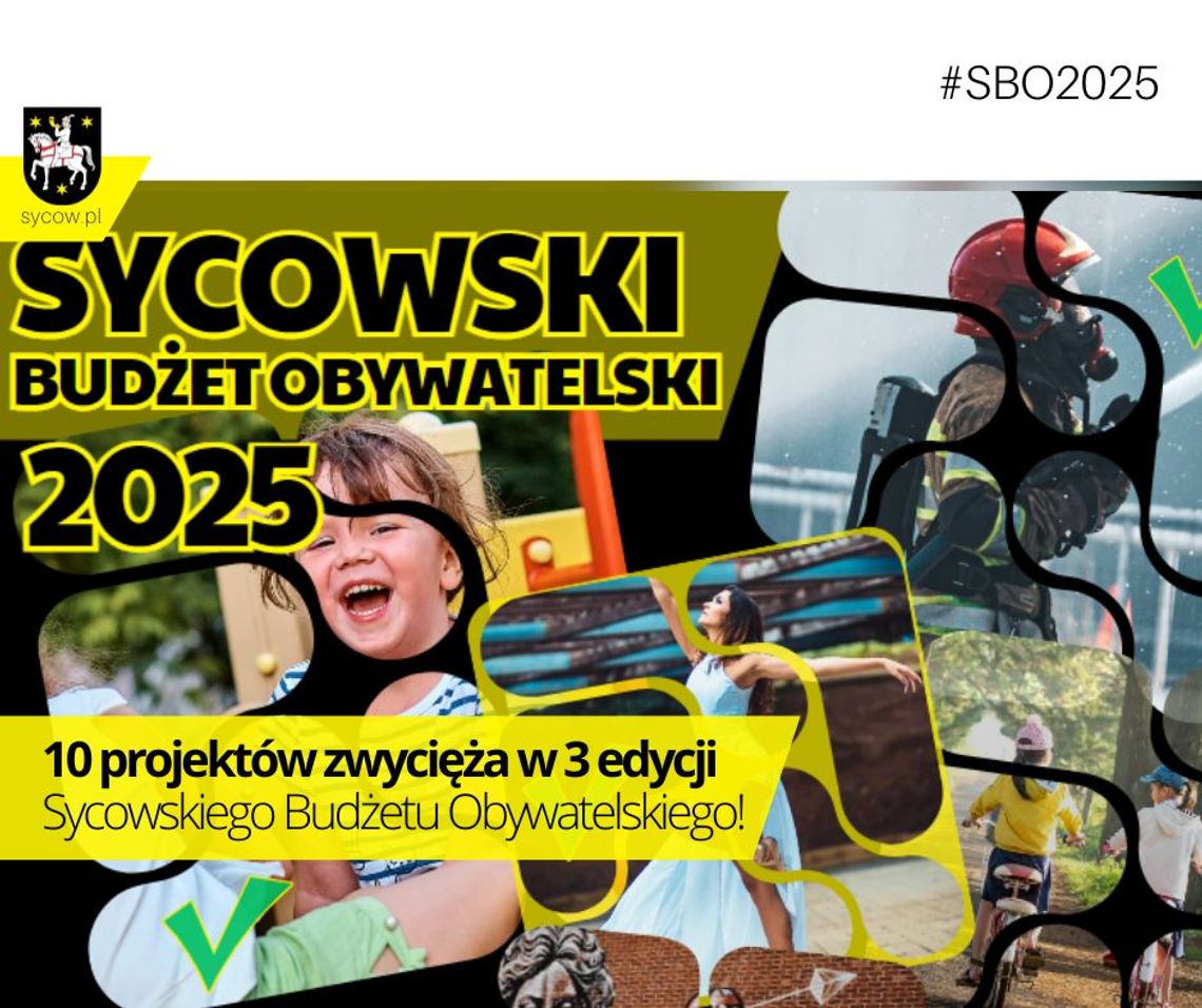 Kto wygrał w Sycowskim Budżecie Obywatelskim na 2025 rok?