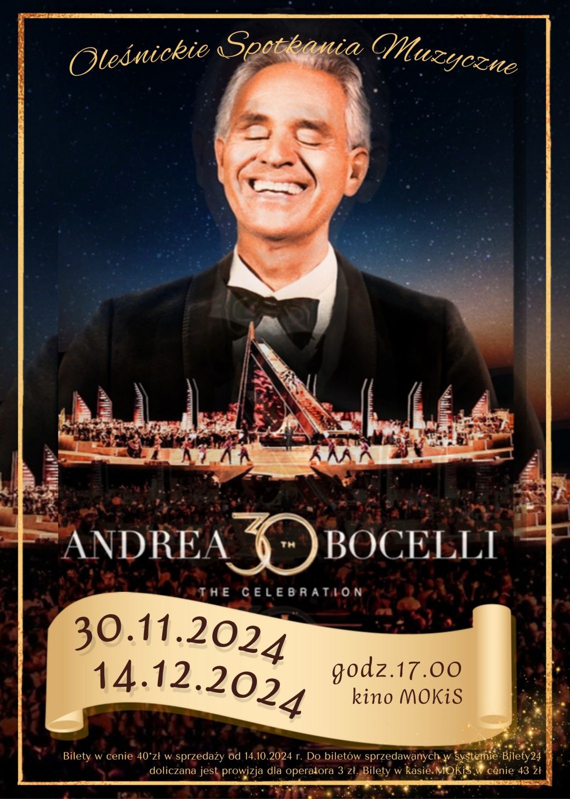 Andrea Bocelli na kinowym ekranie