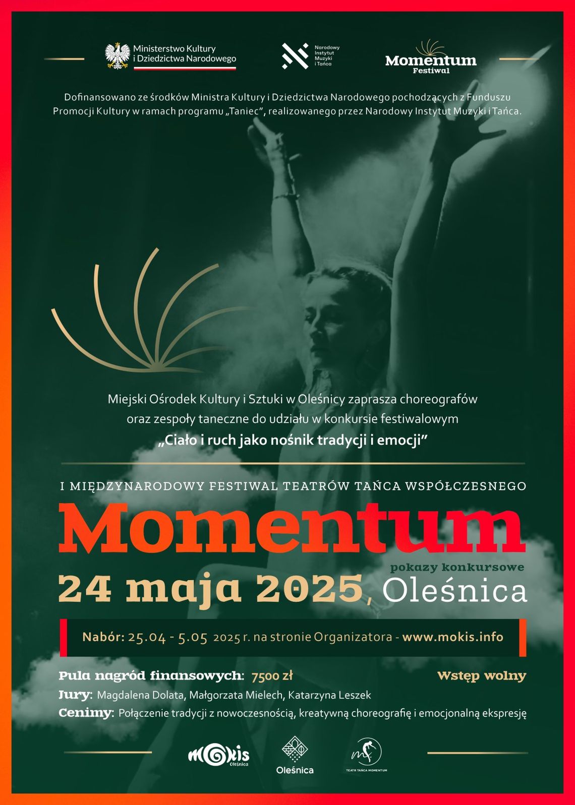 I Międzynarodowy Festiwal Teatrów Tańca Współczesnego w Oleśnicy