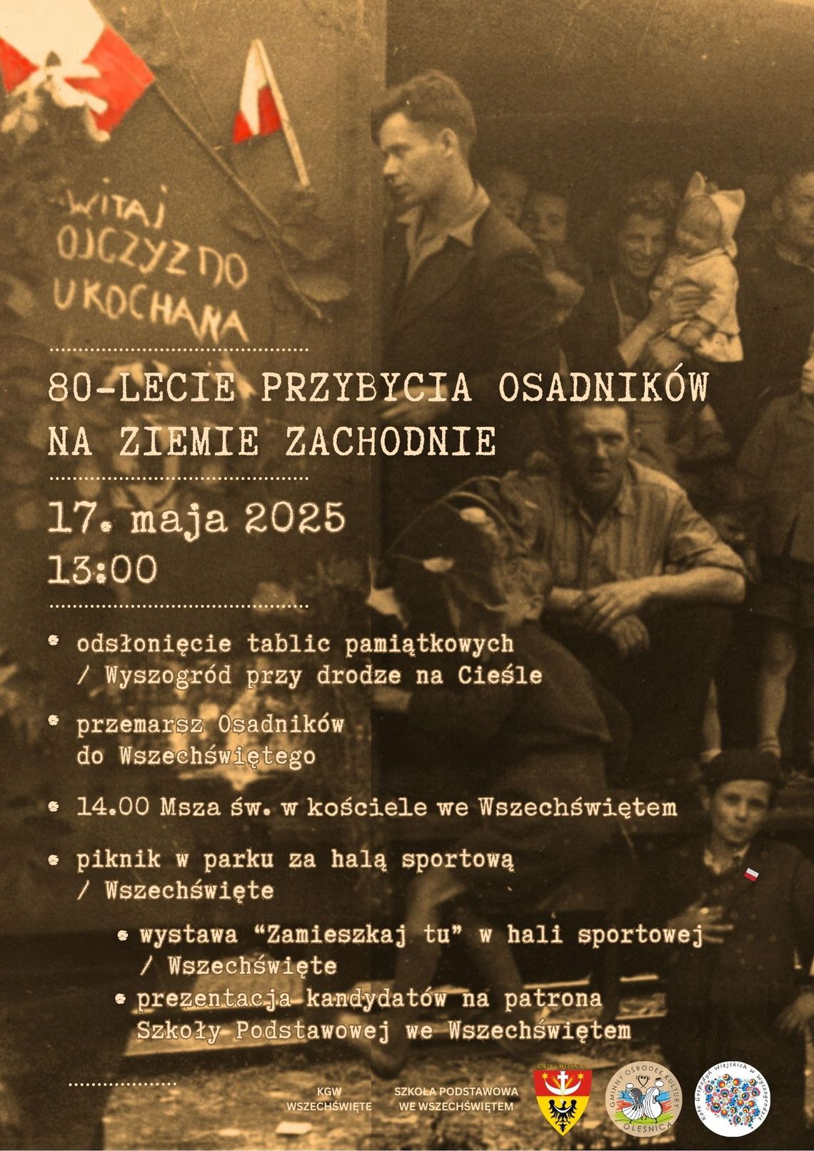 80 lat temu na Ziemie Zachodnie przybyli osadnicy 80 lat temu na Ziemie Zachodnie przybyli osadnicy