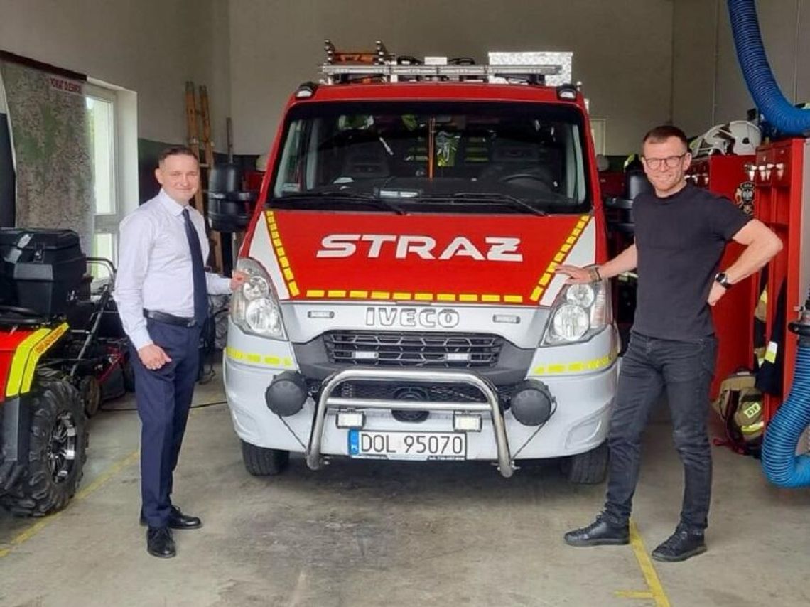Wiceminister w OSP Sokołowice