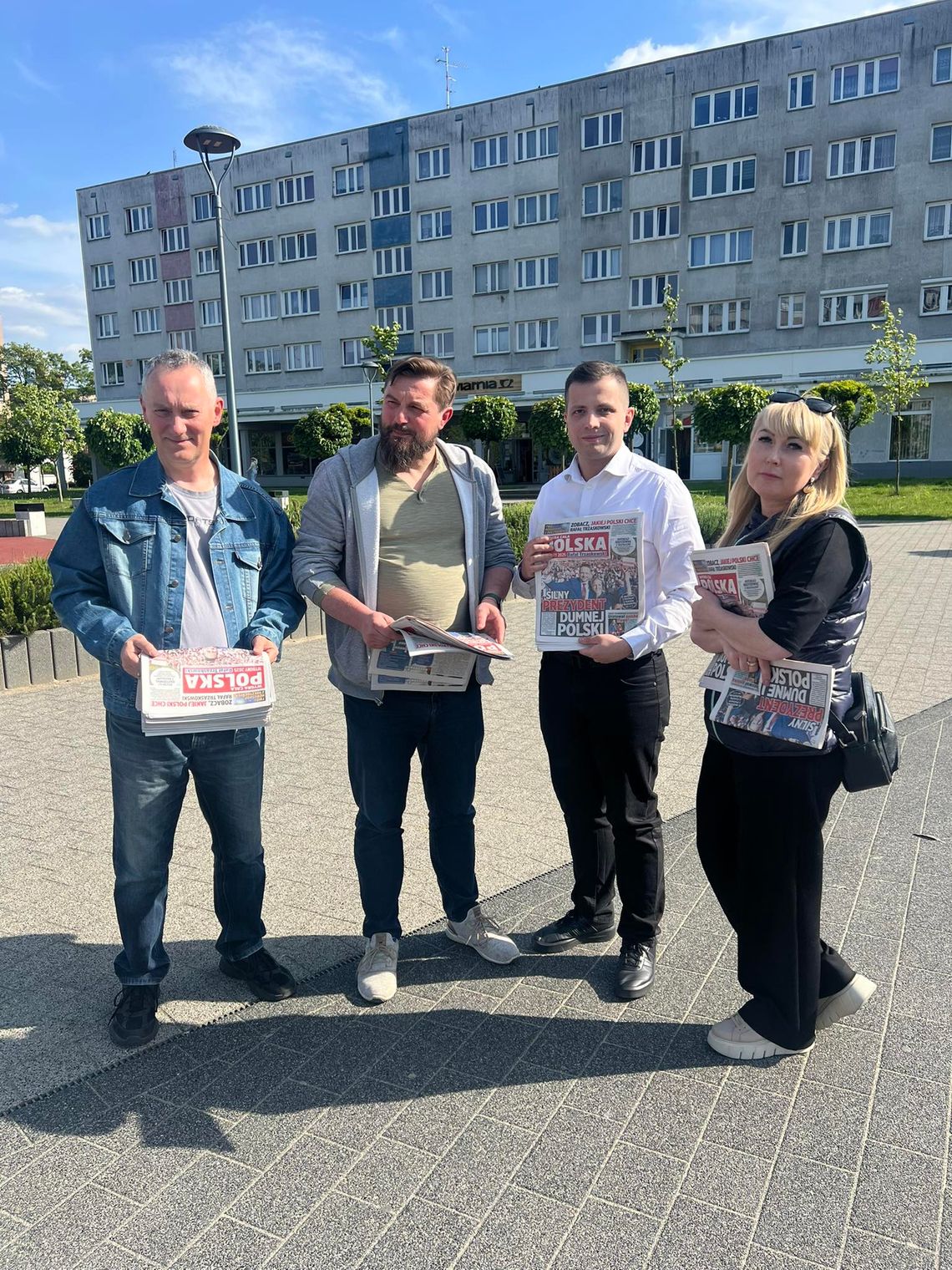 Promowali Rafała Trzaskowskiego