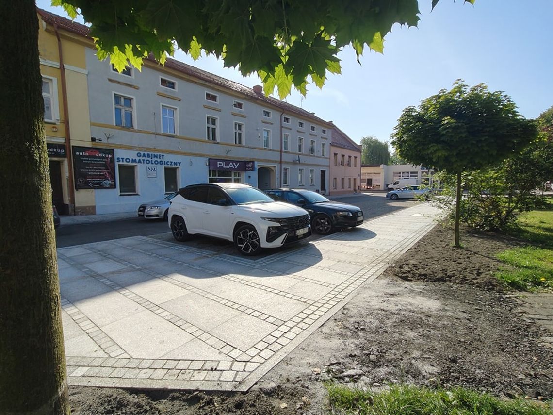 Parking przy Szkolnej dostępny i gotowy do użytku