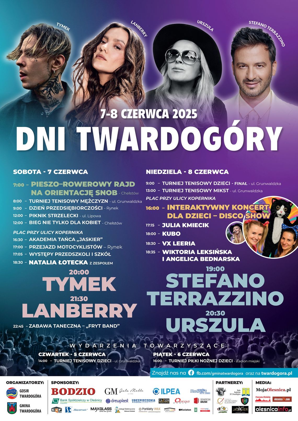 Dni Twardogóry - rozkład jazdy