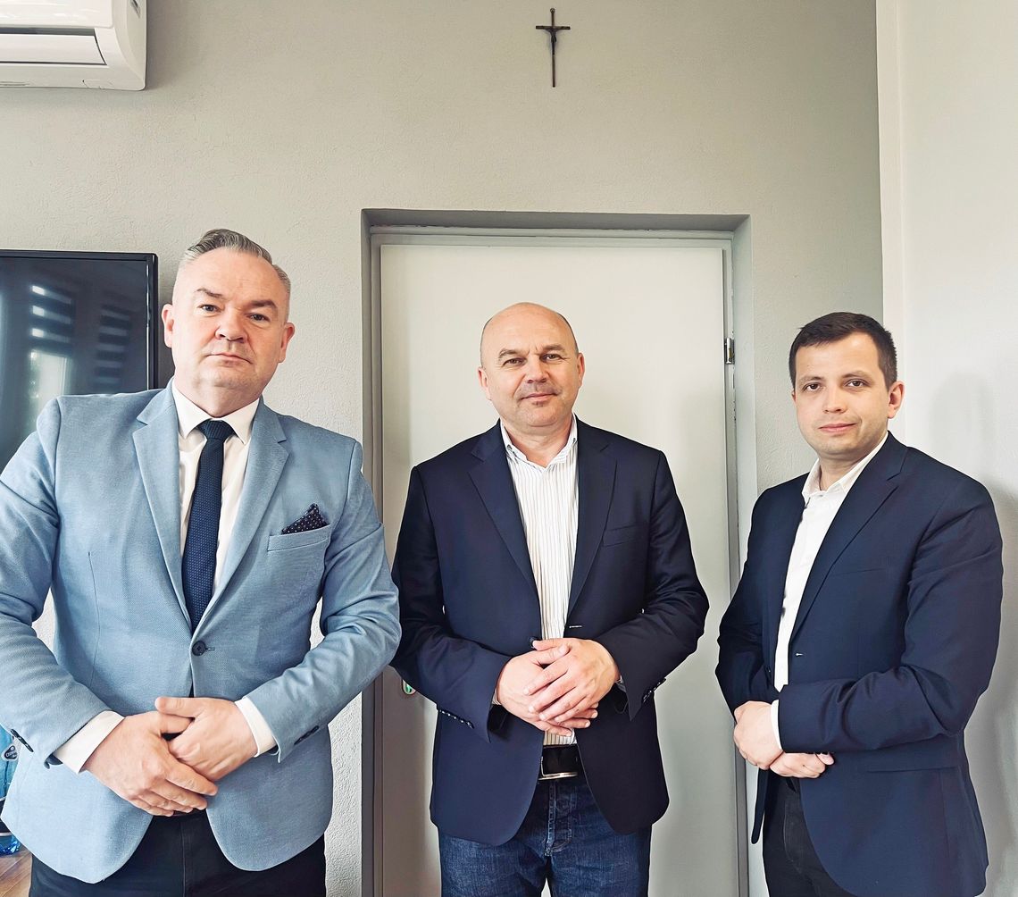 Spotkali się z wicemarszałkiem