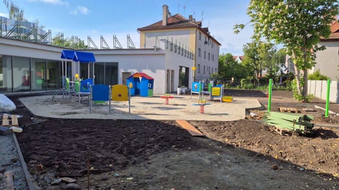Żłobek ma już plac zabaw