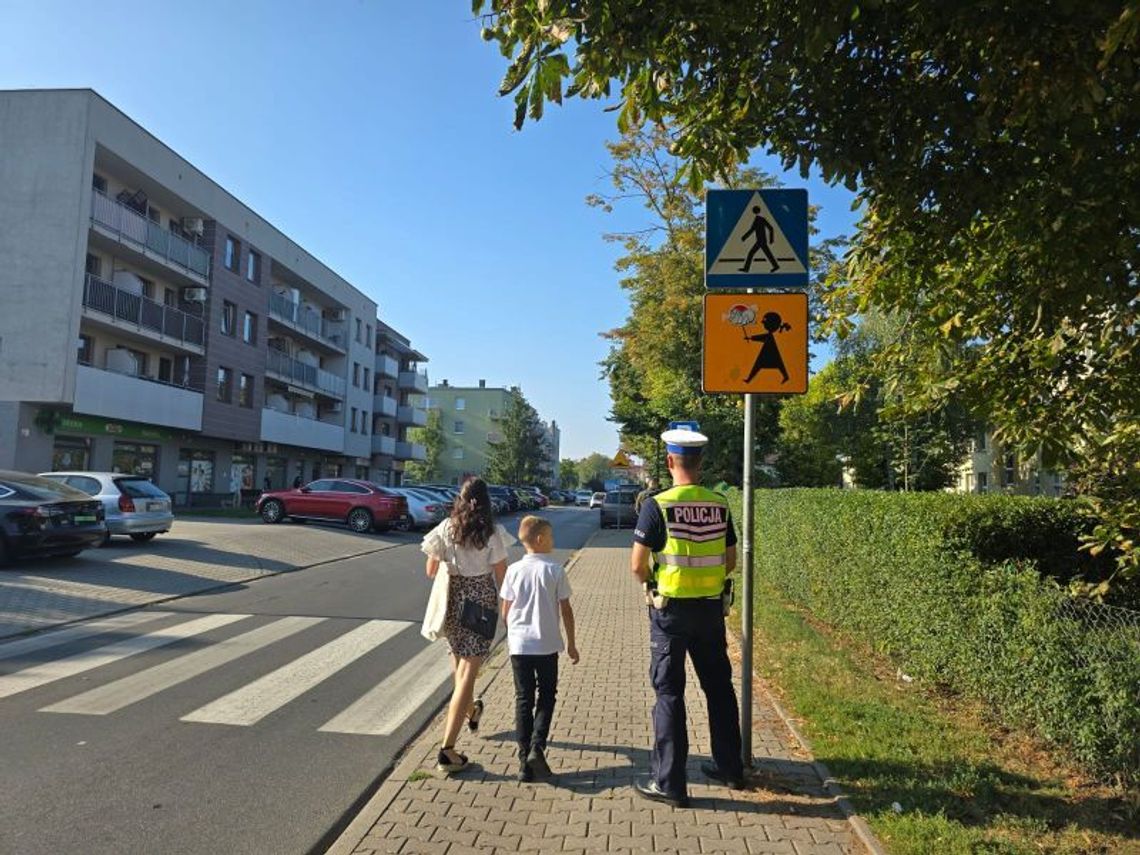 Bezpieczna droga do szkoły. Policja czuwa