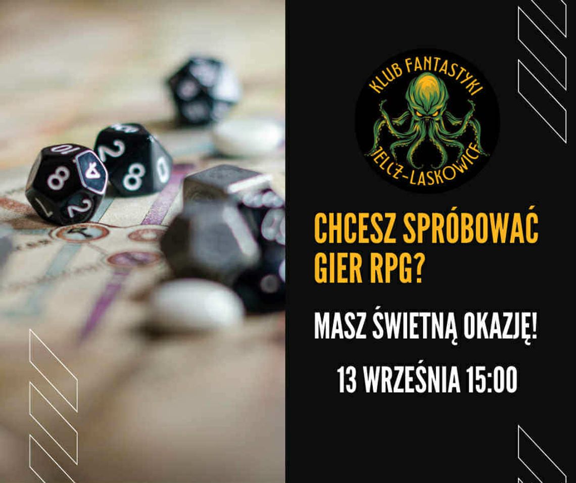 Chcesz spróbować gier RPG?