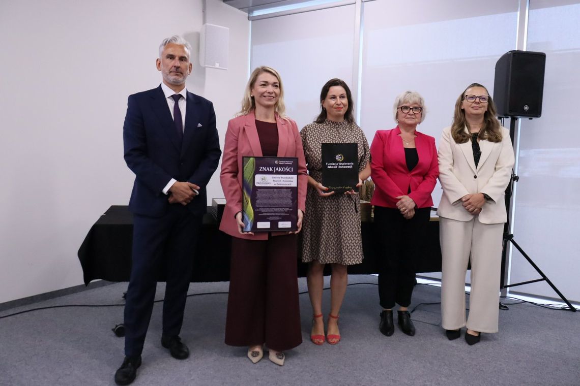 Wyróżnienie dla Gminnego Przedszkola Marzeń i Talentów w Dobroszycach