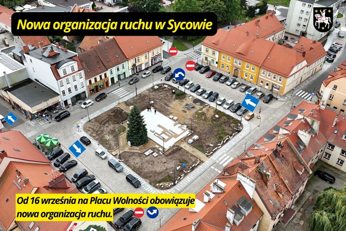 A w Sycowie ruch znów zmieniony