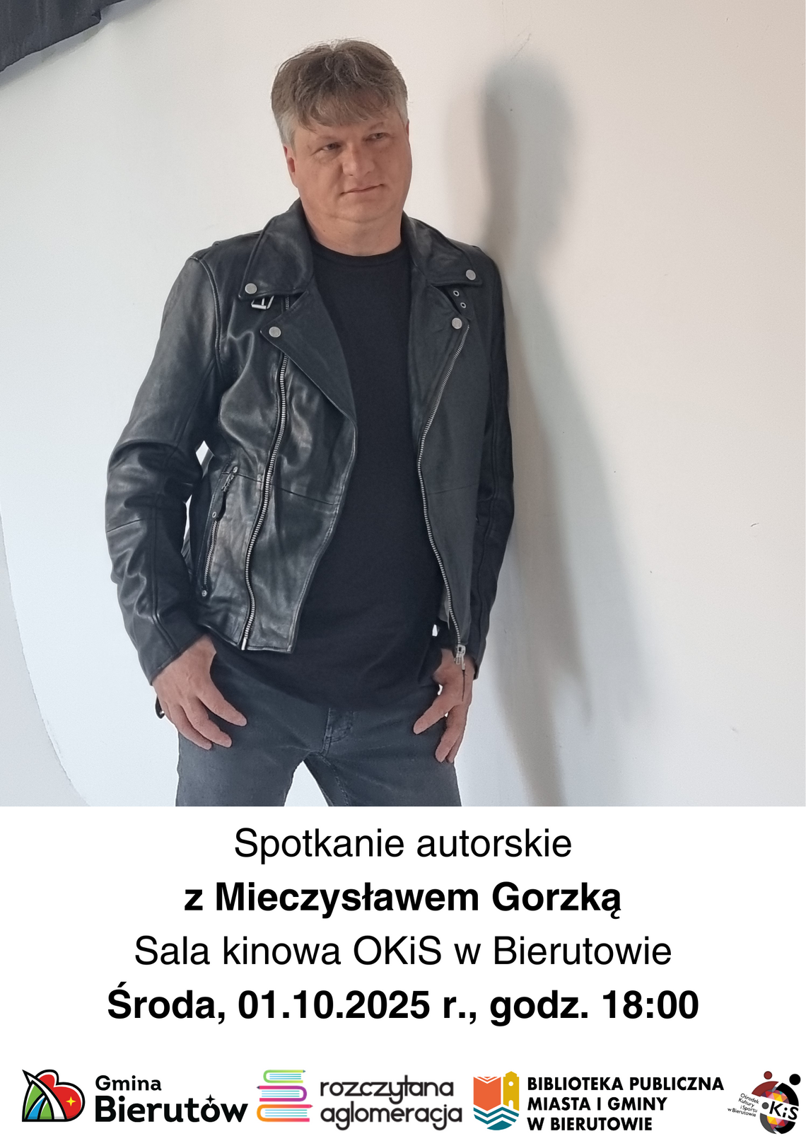 Mistrz kryminału zjedzie do Bierutowa