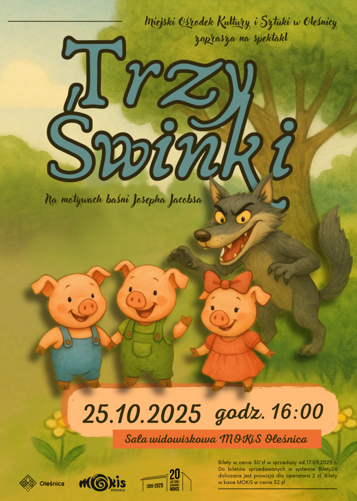 Spektakl dla dzieci „Trzy Świnki”. Warto się wybrać