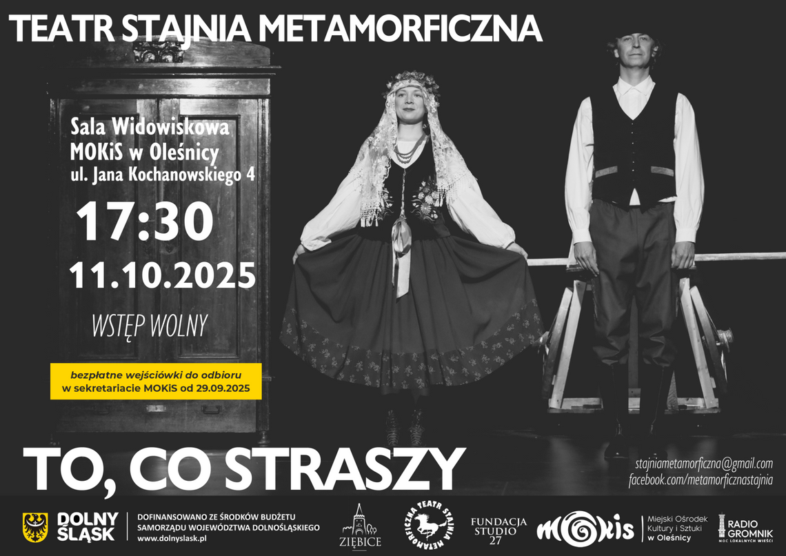 "To, co straszy" - spektakl nie dla każdego. Padną wulgaryzmy