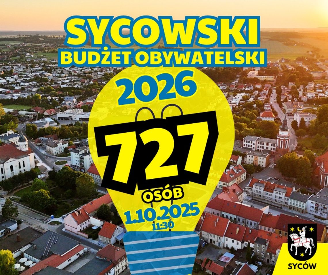 Głosowanie na Sycowski Budżet Obywatelski trwa