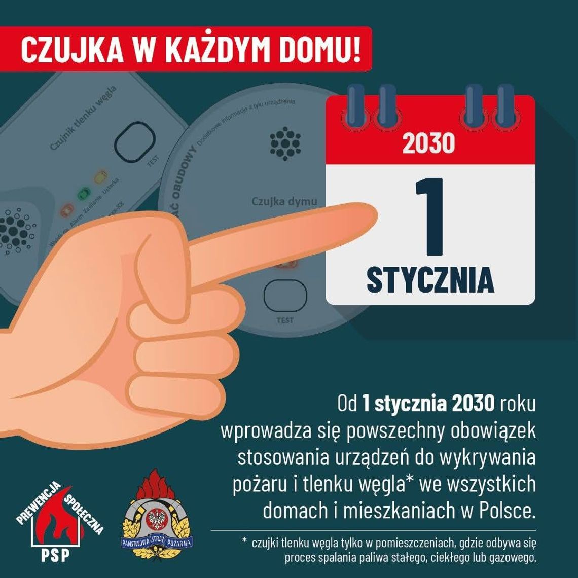 Czujka uratowała życie w mieszkaniu w Oleśnicy! Czujka uratowała życie w mieszkaniu w Oleśnicy!