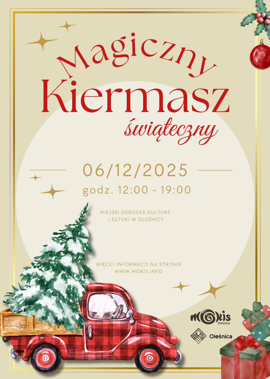 Magiczny Kiermasz Świąteczny zaprasza