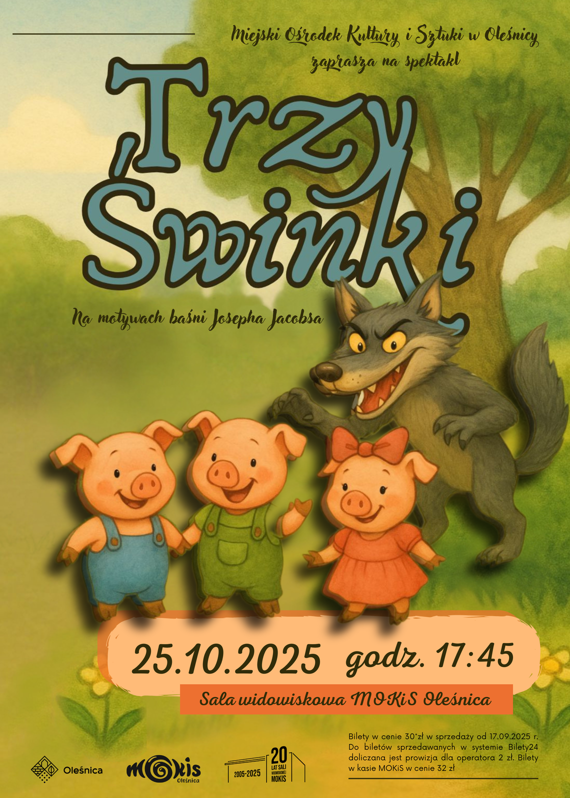 Spektakl dla dzieci „Trzy Świnki”. Warto go obejrzeć