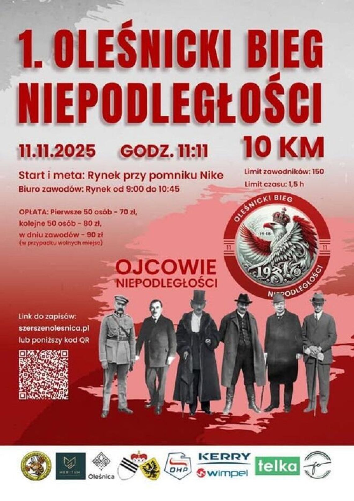 Zapisz się na Bieg Niepodległości w Oleśnicy
