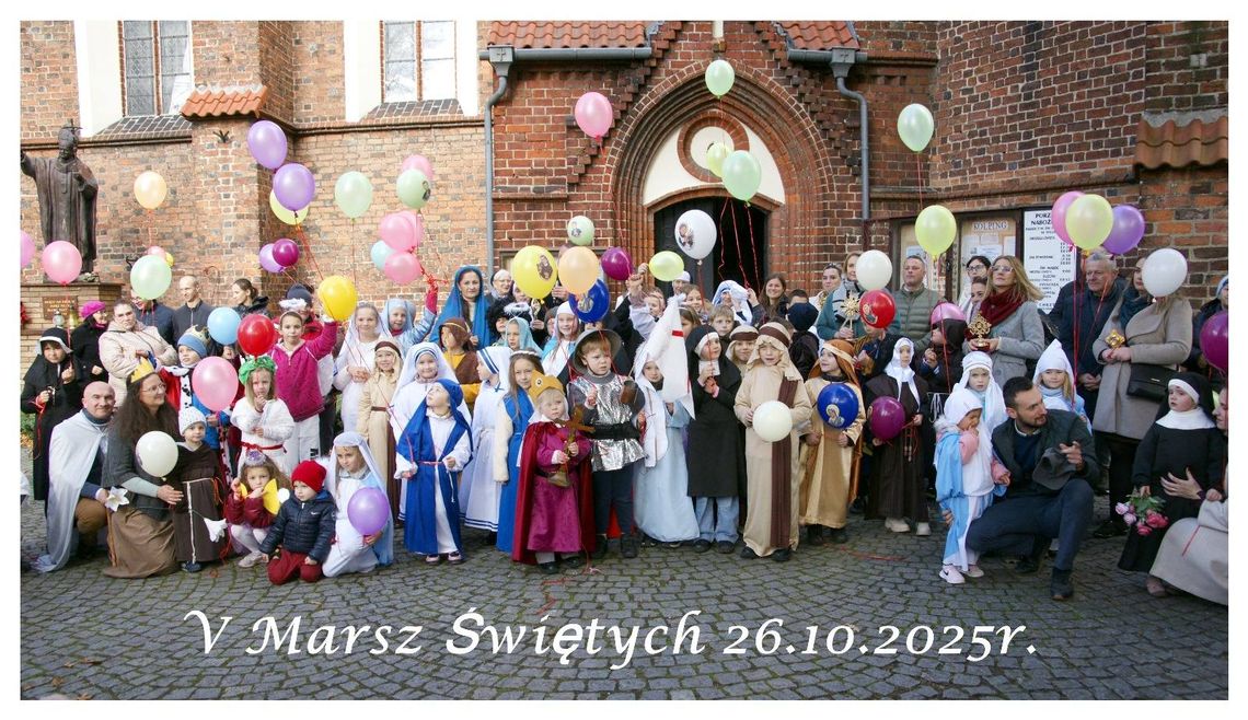 Wszyscy Święci idą w marszu