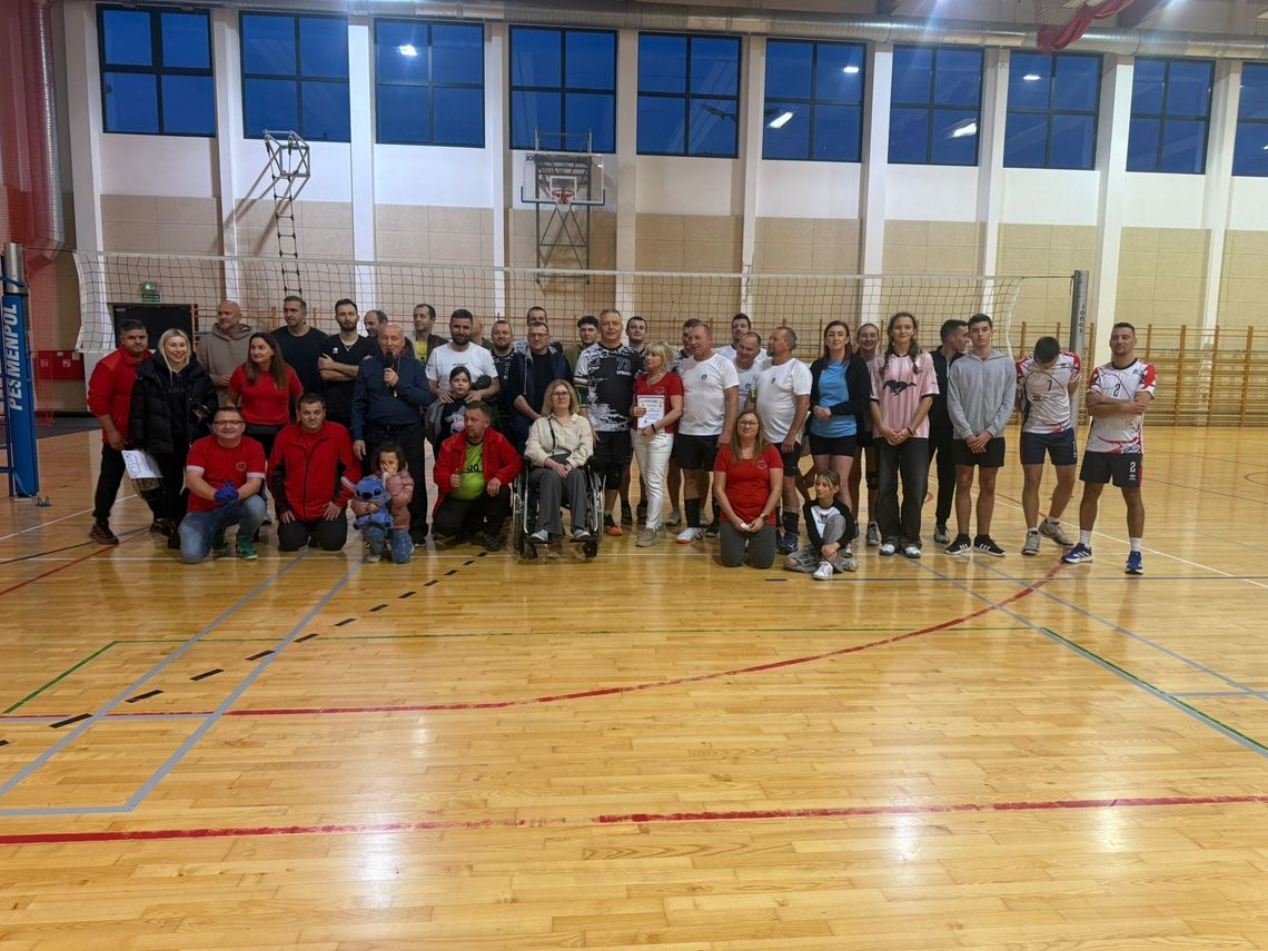 Grali w siatkę dla Marzeny