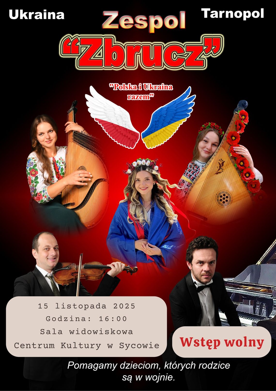 Wystąpi zespół Zbrucz z Tarnopola