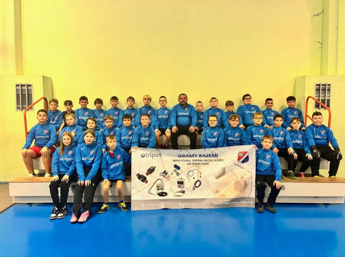 Tripus-Polska wspiera młodych piłkarzy z Solnik Małych Tripus-Polska wspiera młodych piłkarzy z Solnik Małych