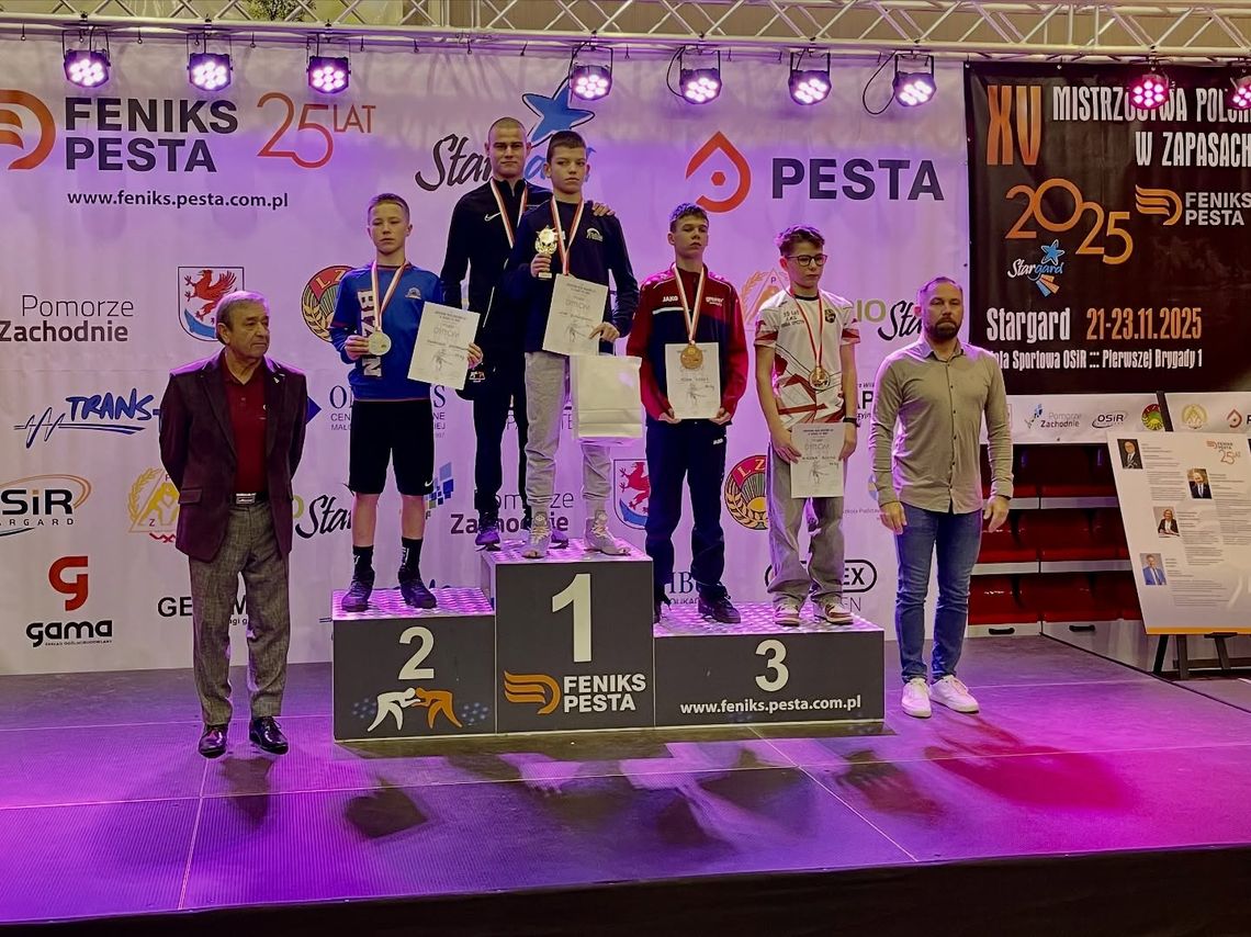 Medale oleśniczan na Mistrzostwach Polski w zapasach