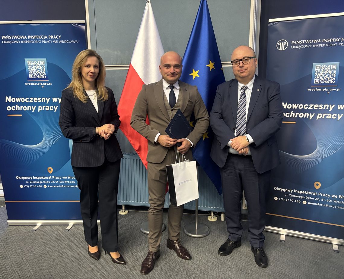 GKN Oleśnica zajął 2. miejsce w etapie regionalnym konkursu „Pracodawca - Organizator Pracy Bezpiecznej" GKN Oleśnica zajął 2. miejsce w etapie regionalnym konkursu „Pracodawca - Organizator Pracy Bezpiecznej"