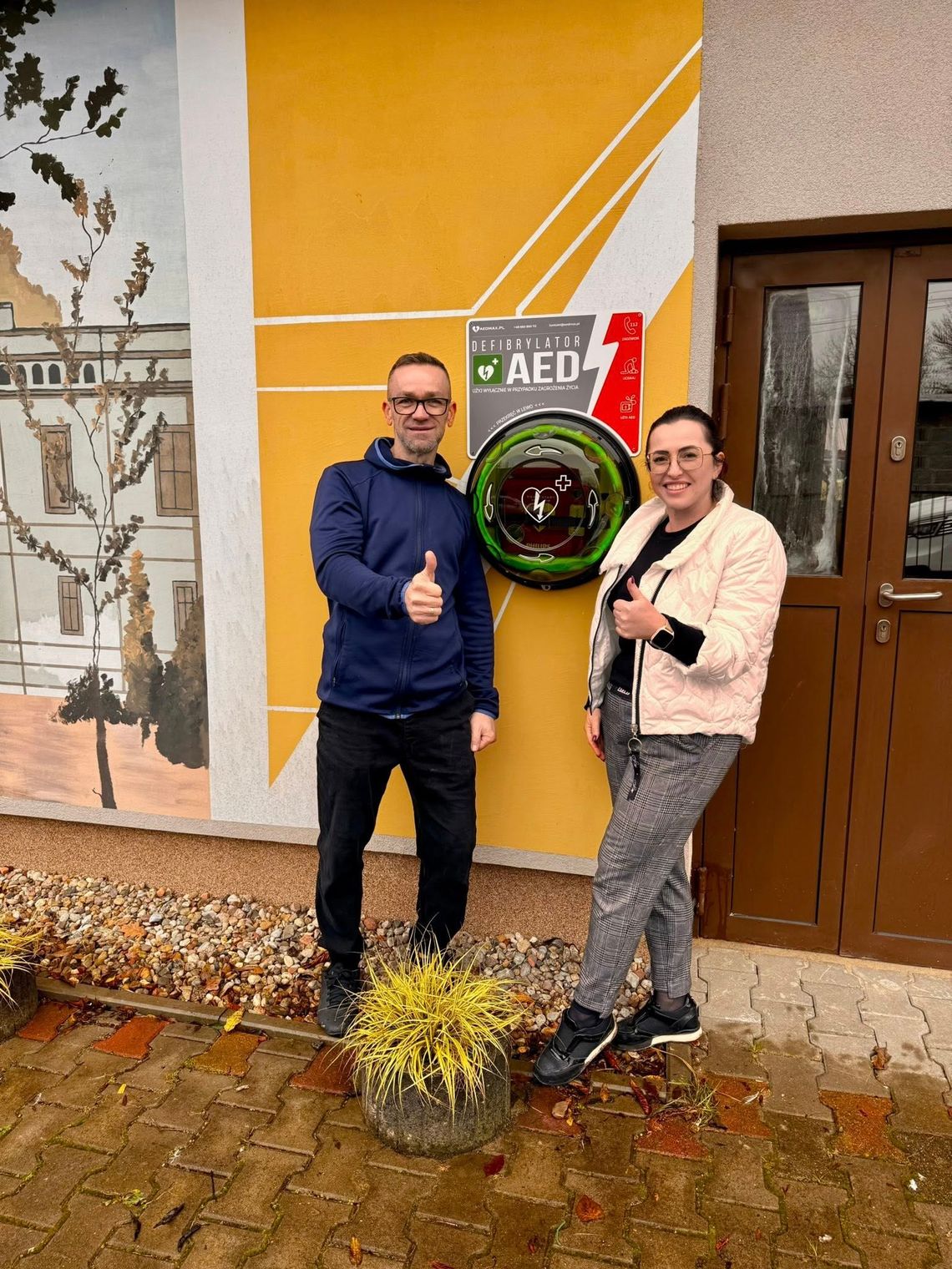 Świerzna dostała defibrylator