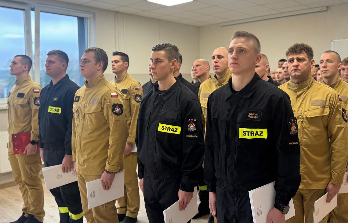 Mamy nowych strażaków z Oleśnicy Mamy nowych strażaków z Oleśnicy