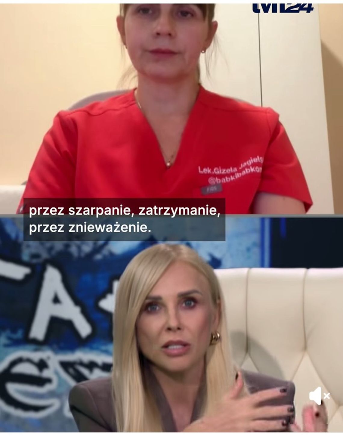 Gizela Jagielska: Jestem przerażona tą sytuacją Gizela Jagielska: Jestem przerażona tą sytuacją