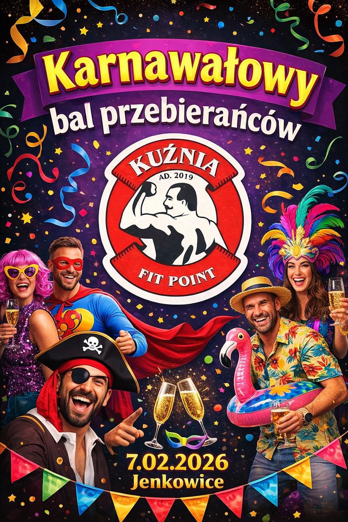 Karnawałowy bal w Jenkowicach – taneczna uczta potrwa do białego rana Karnawałowy bal w Jenkowicach – taneczna uczta potrwa do białego rana