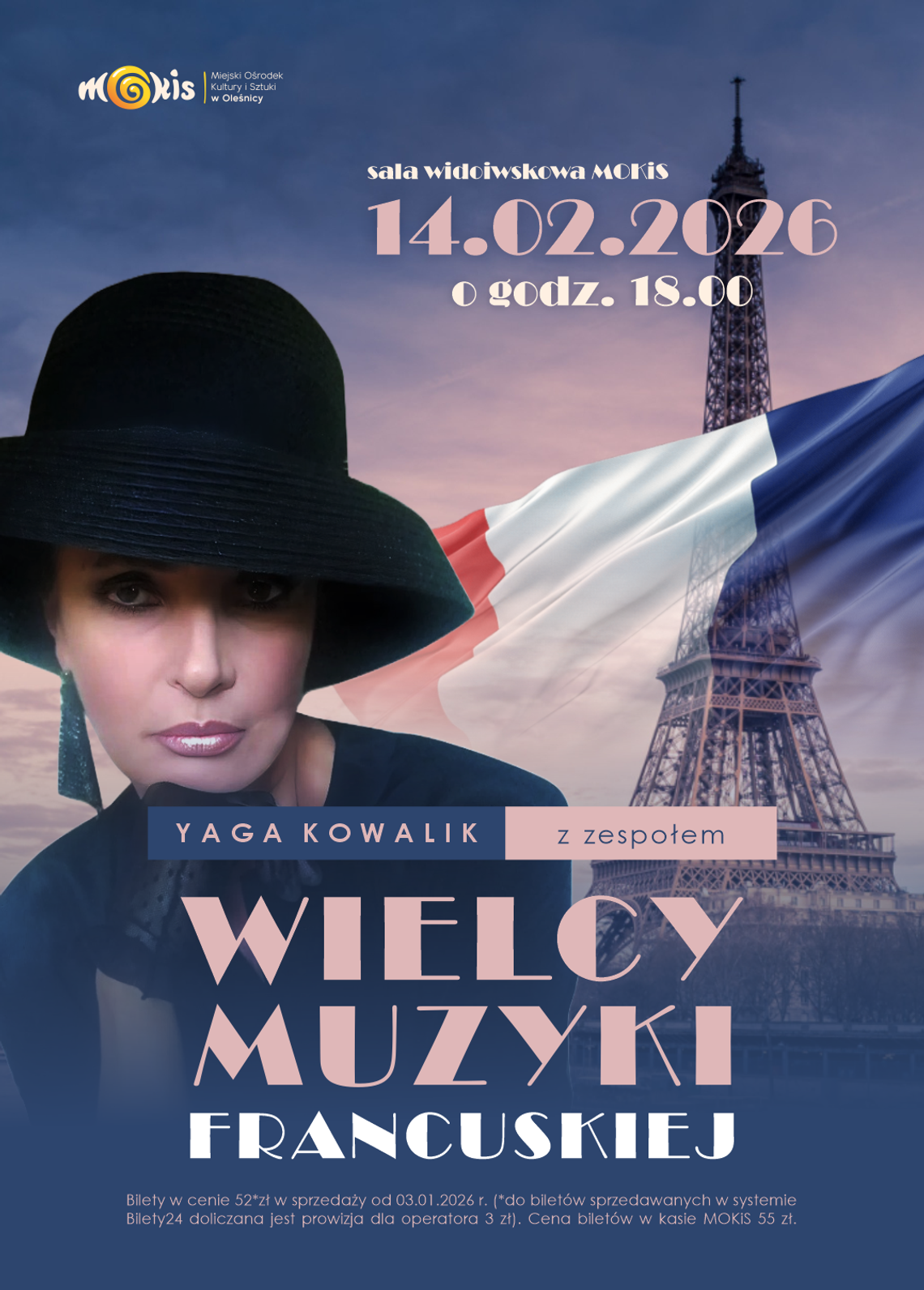 Walentynki w paryskim stylu! Yaga Kowalik przeniesie Oleśnicę na Montmartre