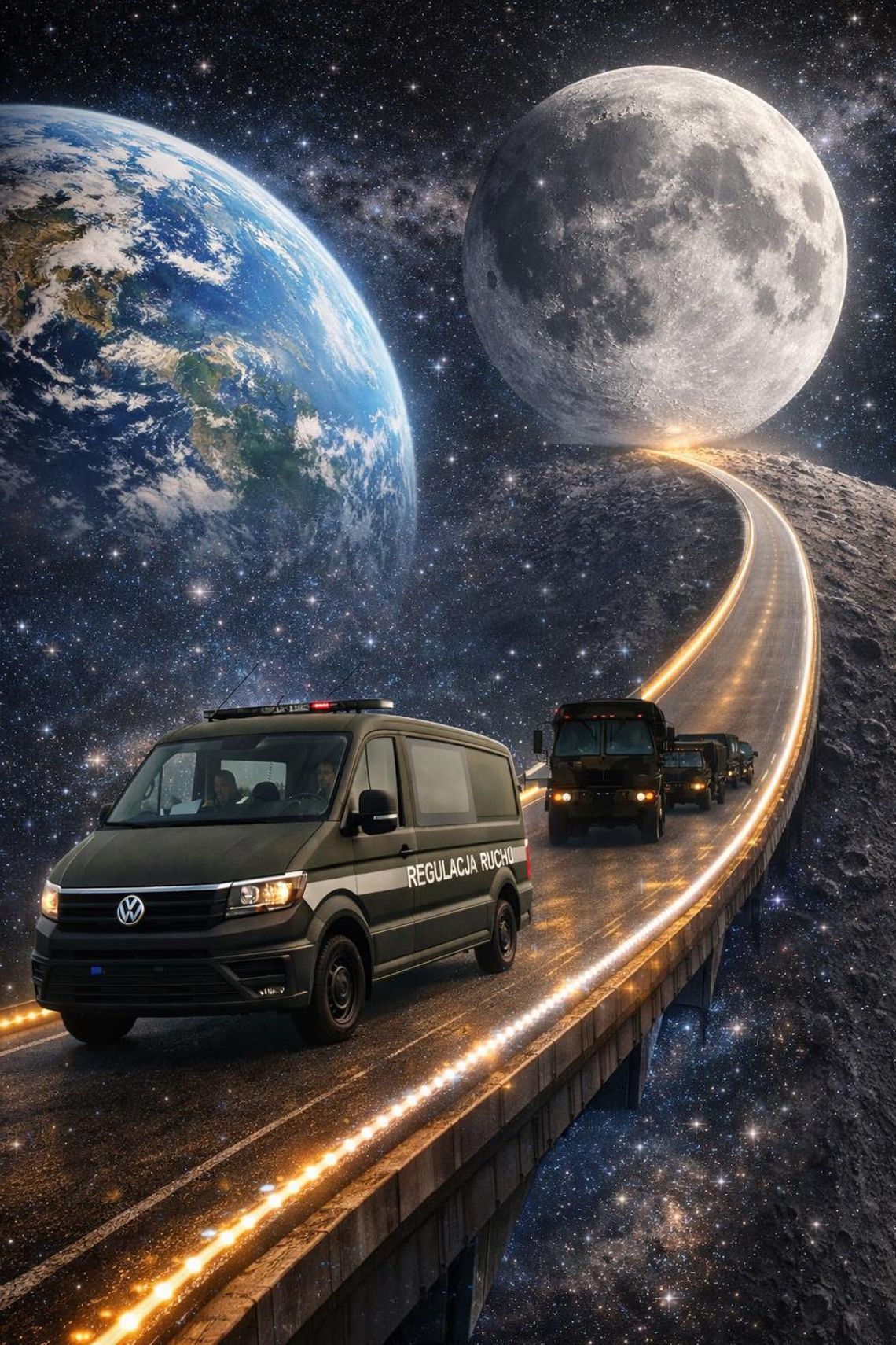 Oleśniccy żołnierze 2. Kompanii Regulacji Ruchu przejechali w 2025 roku ponad milion kilometrów! To jak 2,6-krotna podróż na Księżyc