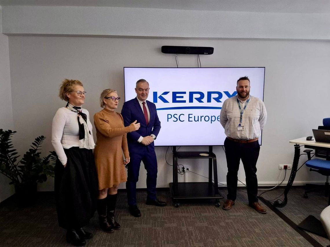 Burmistrz Oleśnicy w sercu Kerry Polska – rozmowy o inwestycjach i nowych miejscach pracy