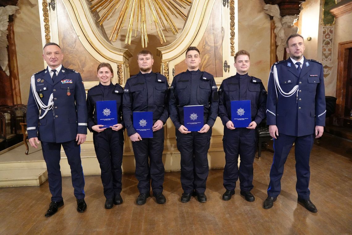 Nowi policjanci w powiecie oleśnickim