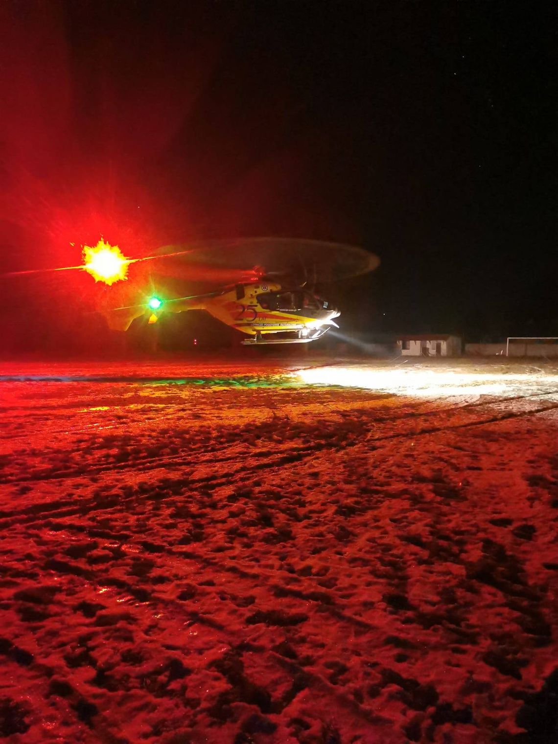 Helikopter lądował w Radzowicach