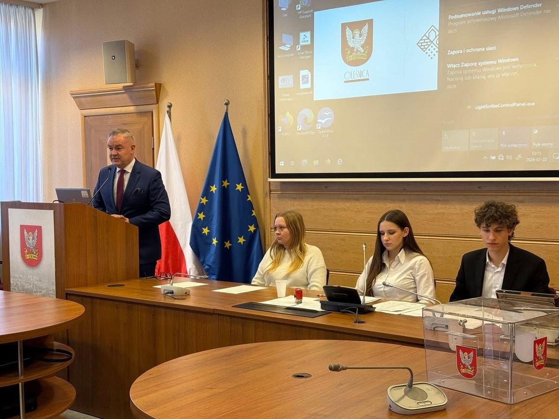 Burmistrz nie krył dumy