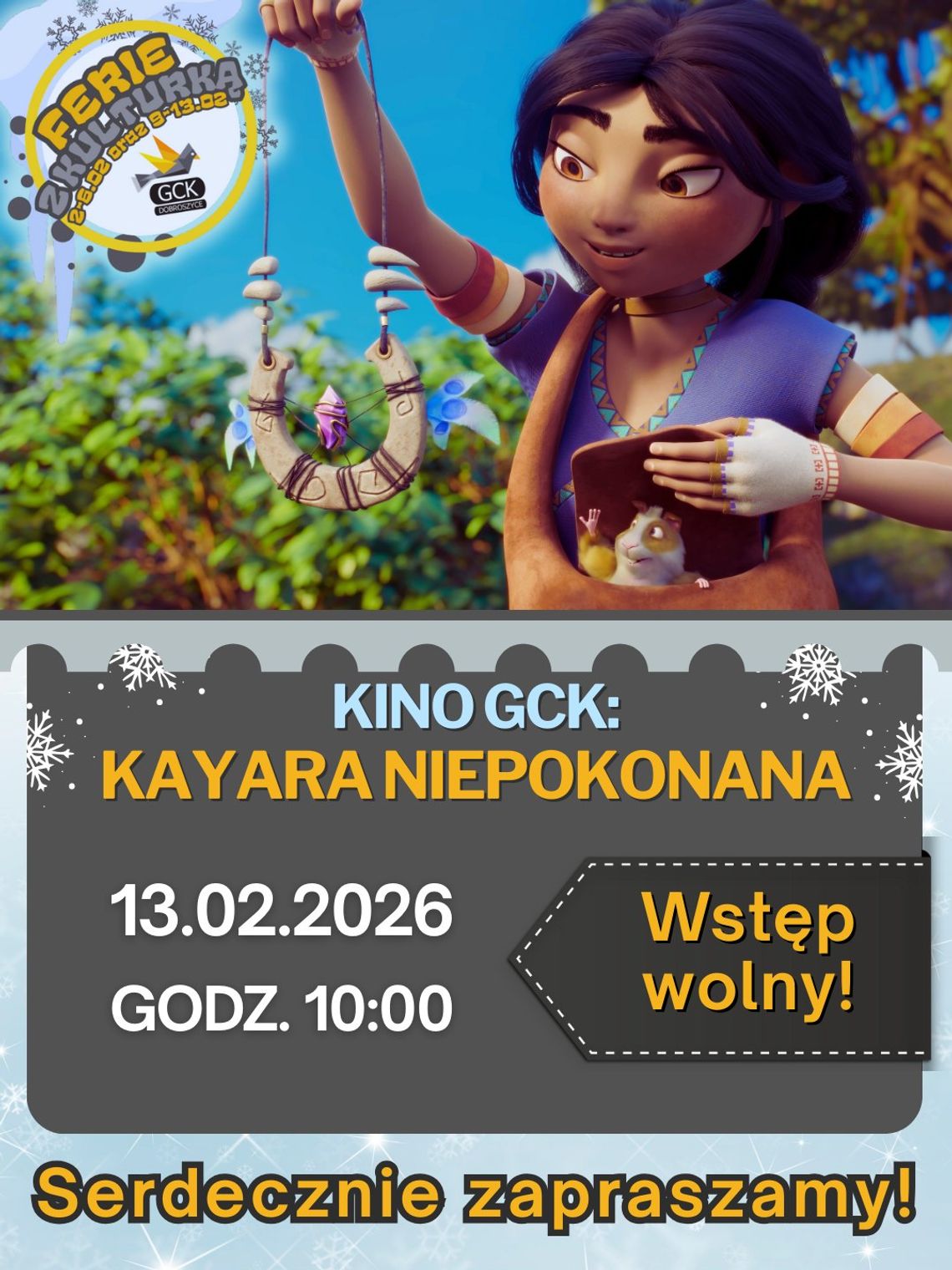 „Kayara Niepokonana” na wielkim ekranie. Specjalny seans w Kinie GCK