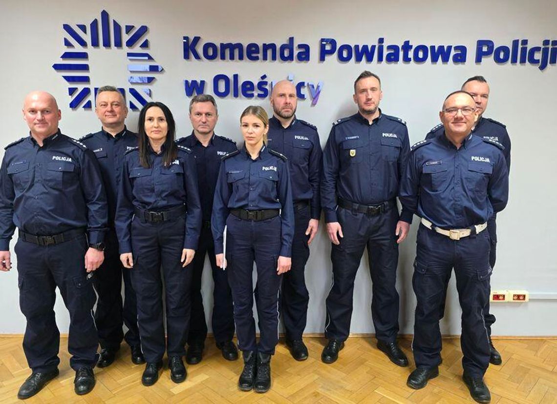 Zmiany na kierowniczych stanowiskach w policji Zmiany na kierowniczych stanowiskach w policji